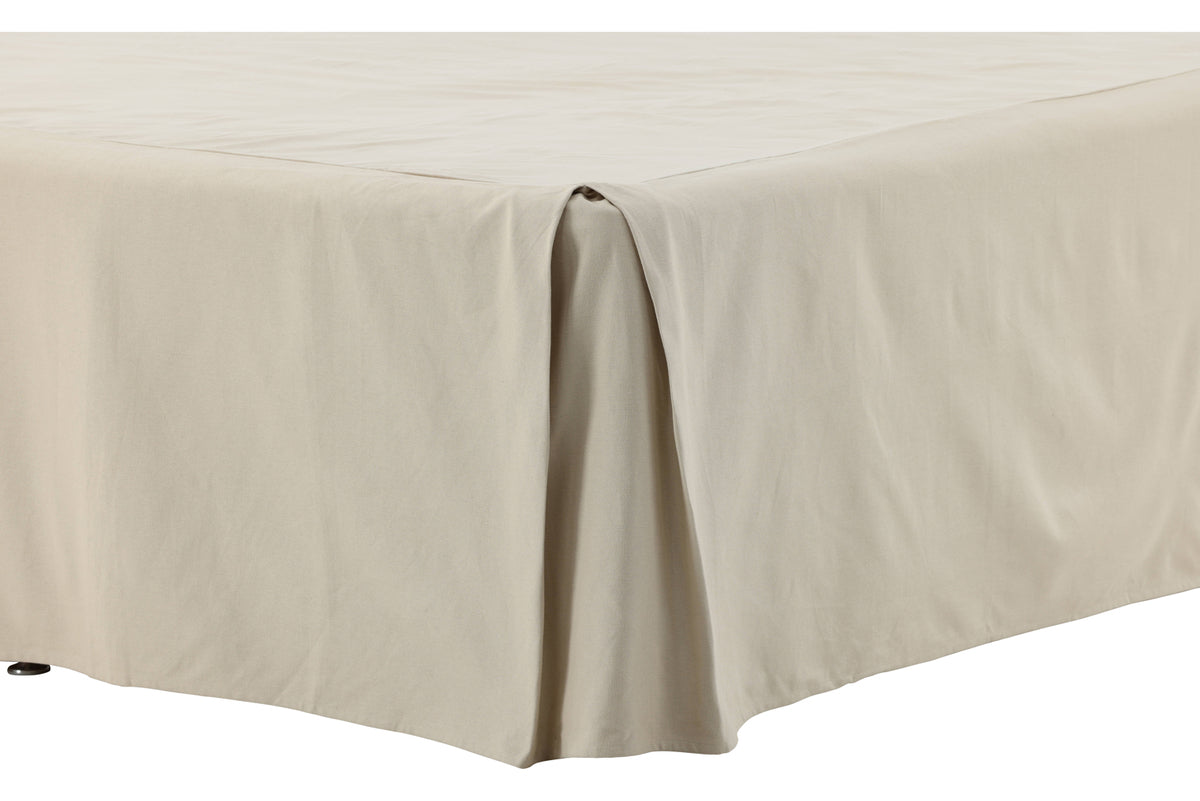 Bed Skirt 180 x 200 Beige