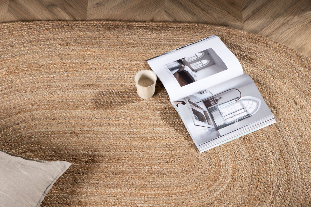 Oval Carpet 80 x 160 Nature