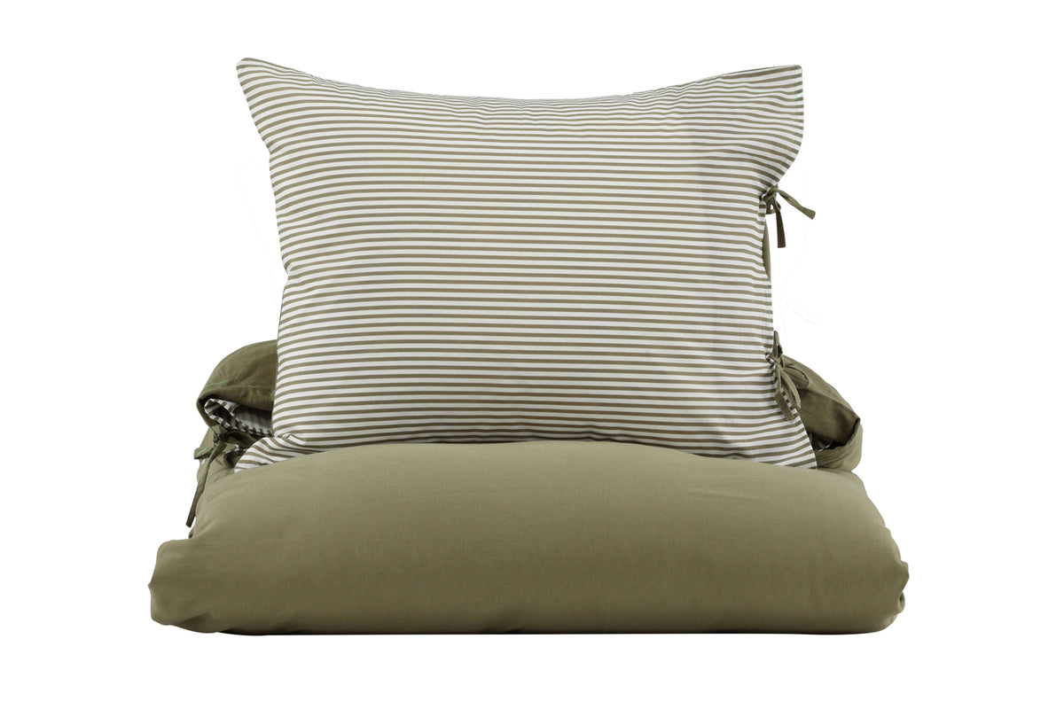 Bed Set 150 x 200 Moss Green
