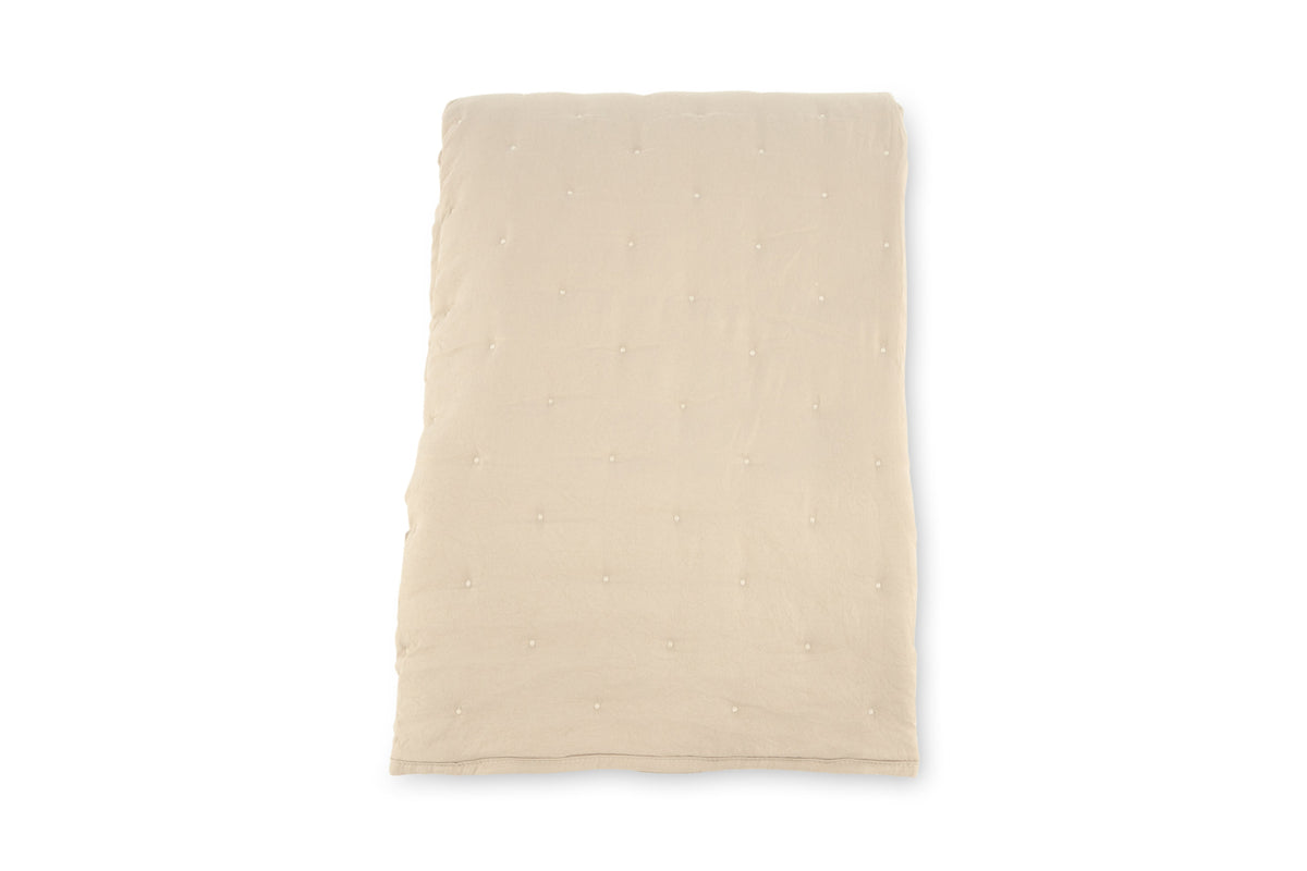 Bedspread 250 x 150 Beige
