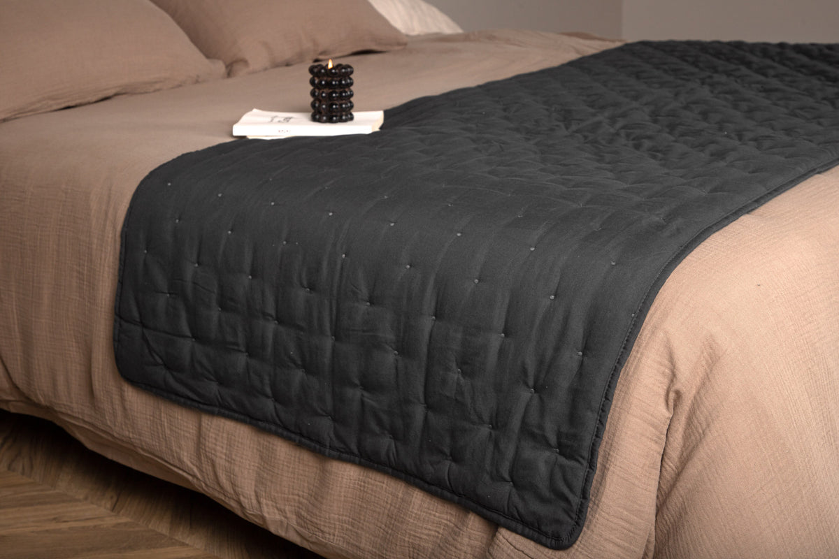 Bedspread 150 x 80 Antracit