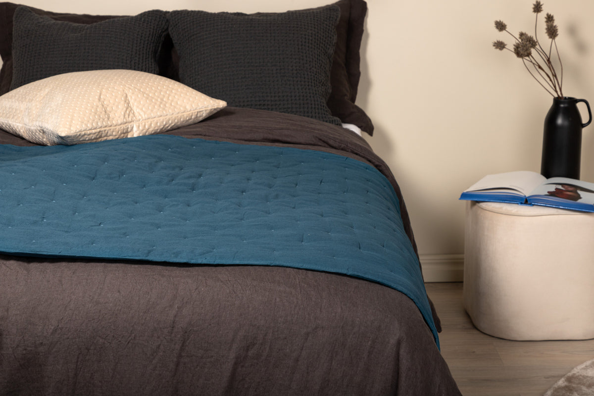 Bedspread 180 x 80 Aqua