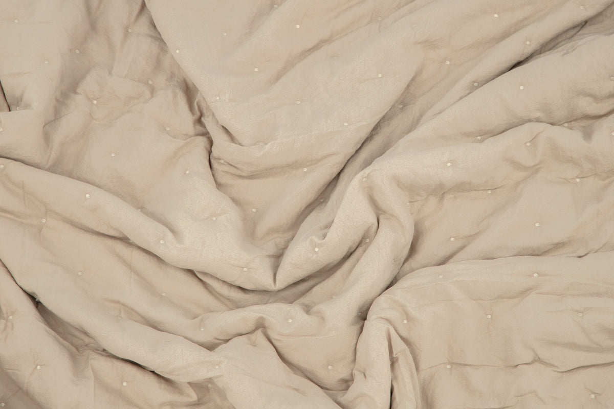 Bedspread 260 x 260 Beige