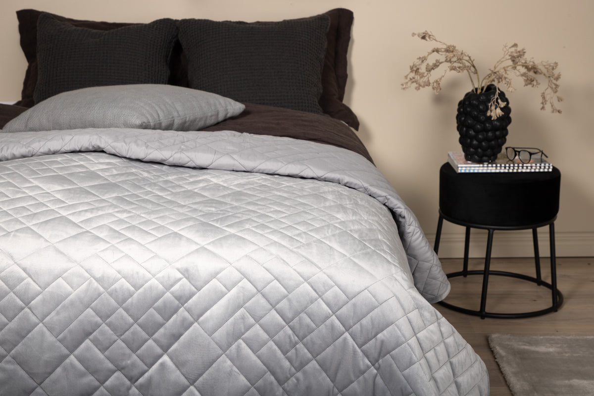 Bedspread 260 x 260 Light Grey