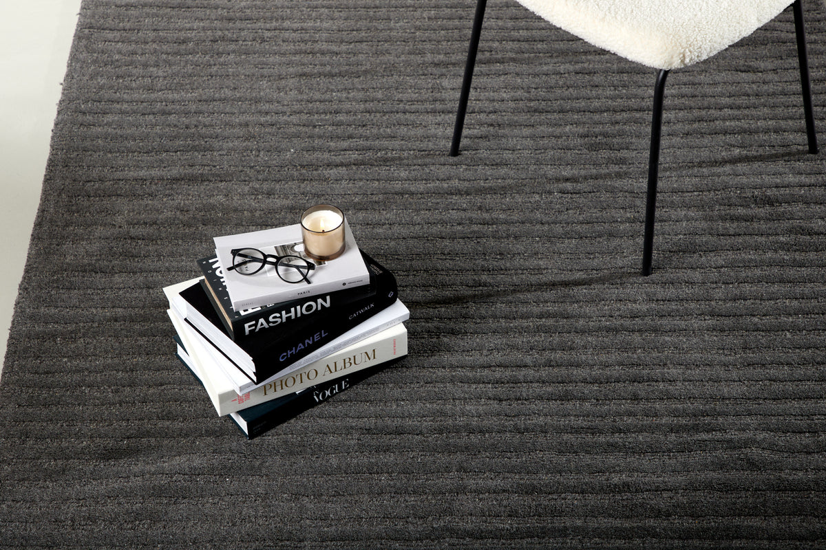 Rectangular Carpet 202 x 300 Dark Grey