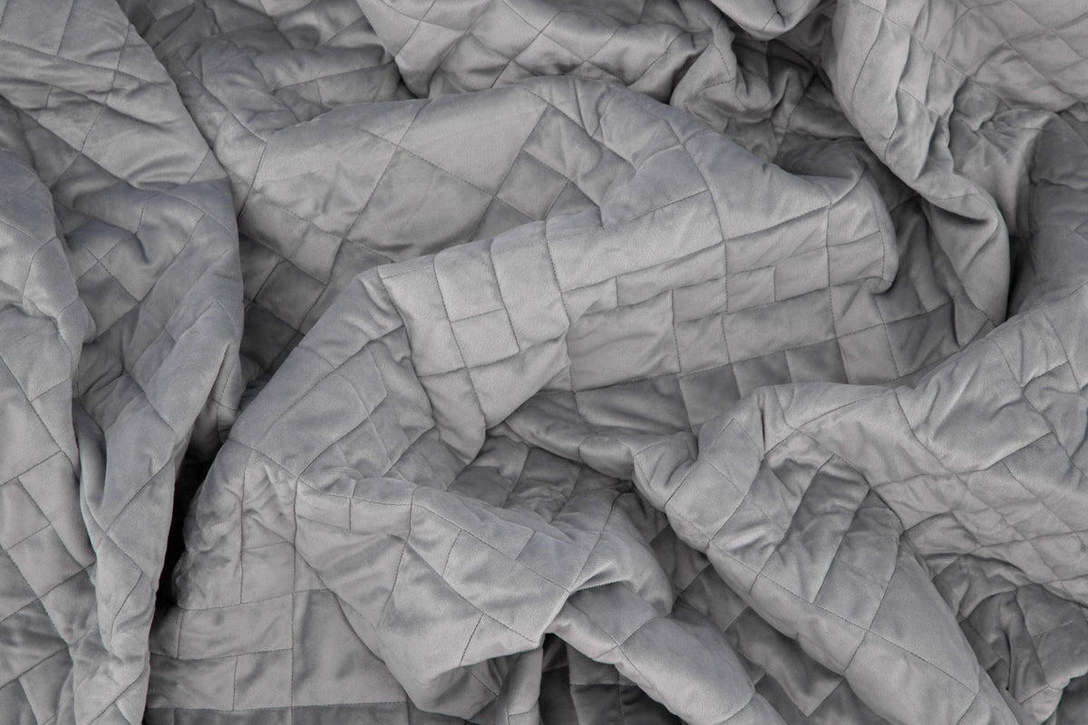 Bedspread 150 x 80 Light Grey