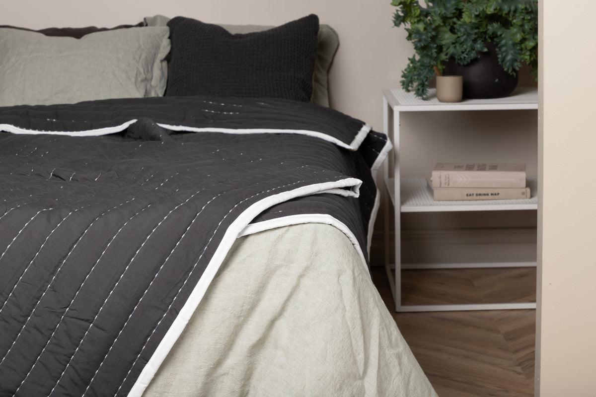Bedspread 250 x 150 Antracit