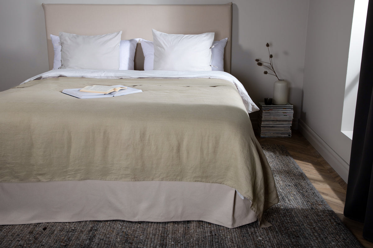 Bedspread 250 x 150 Beige