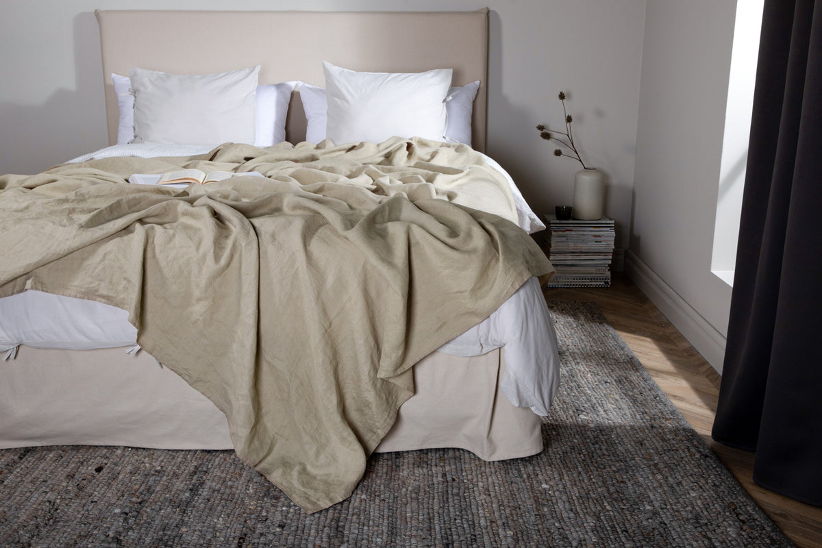 Bedspread 260 x 260 Beige