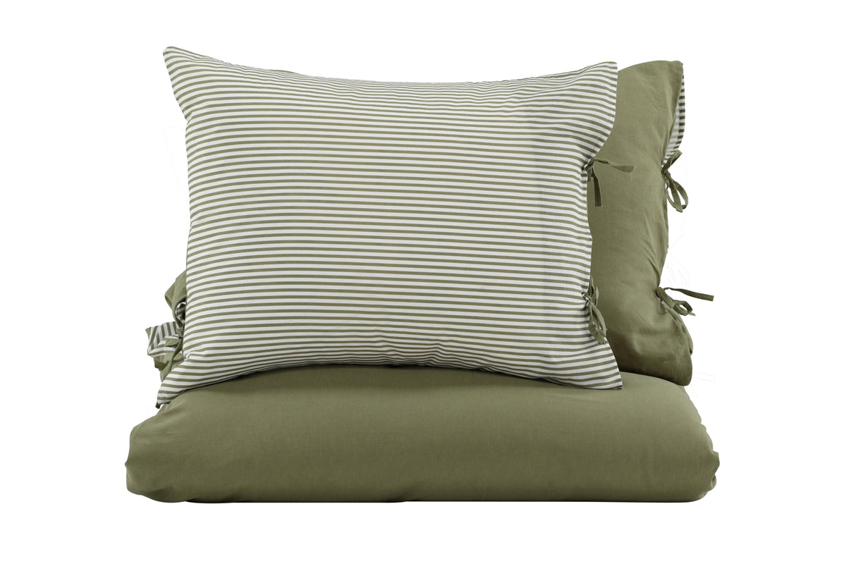 Bed Set 240 x 220 Moss Green