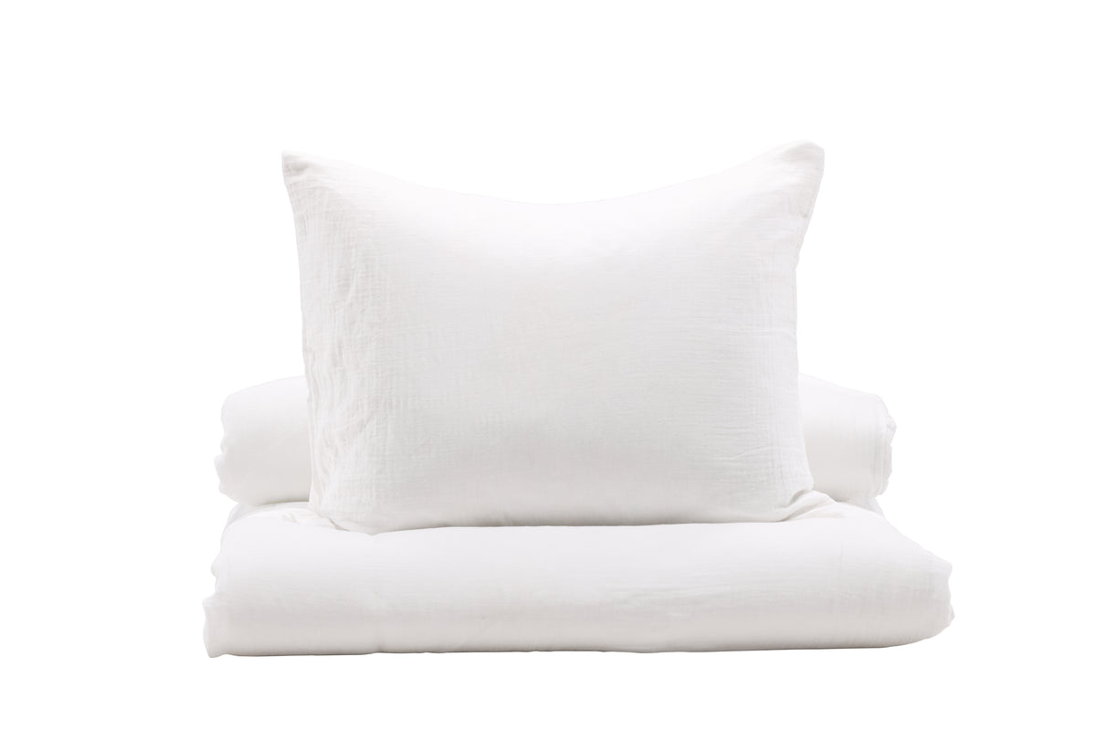 Bed Set 50 x 60 + 150 x 200 White