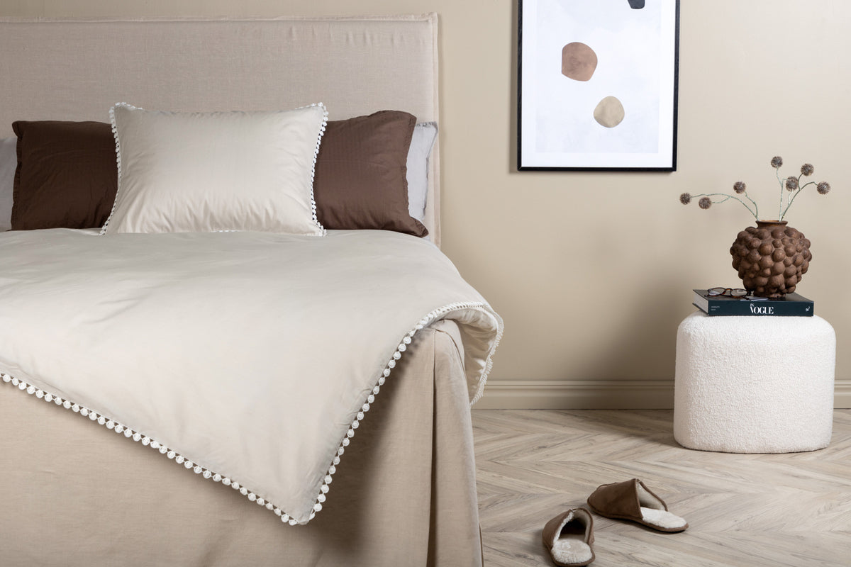 Bed Set 150 x 200 Light Grey