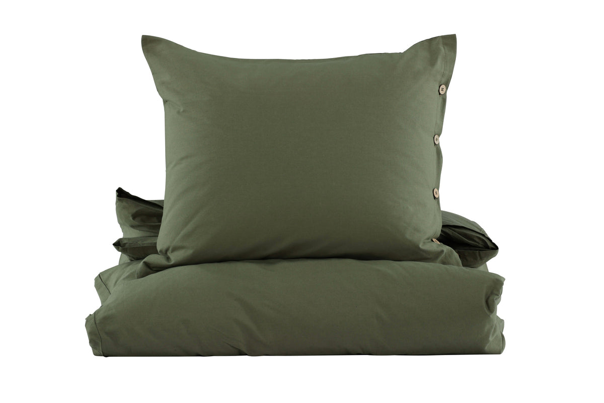 Bed Set 150 x 200 Moss Green