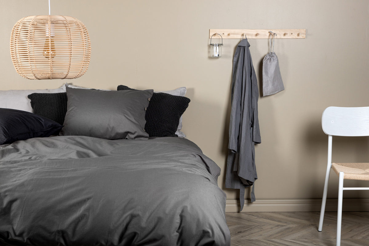 Bed Set 150 x 200 Dark Grey