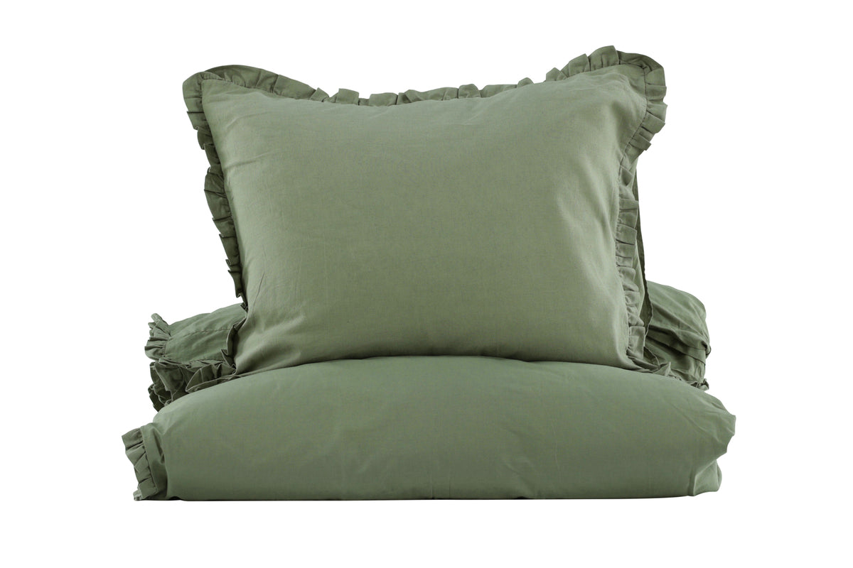 Bed Set 150 x 200 Green