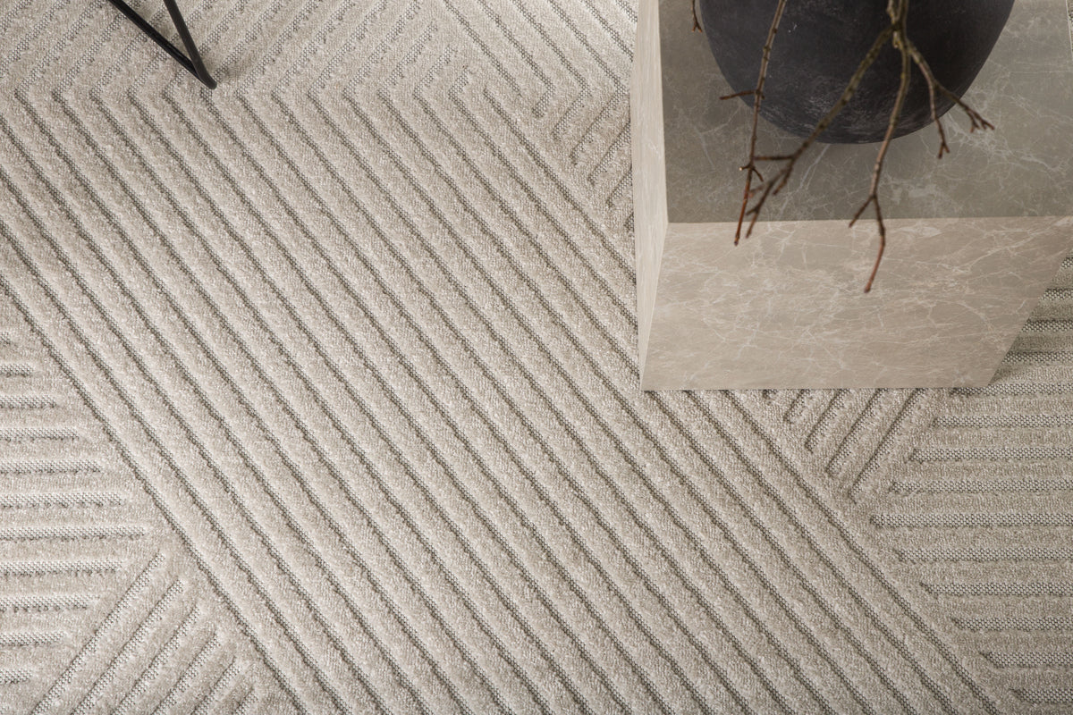 Rectangular Carpet 160 x 230 White