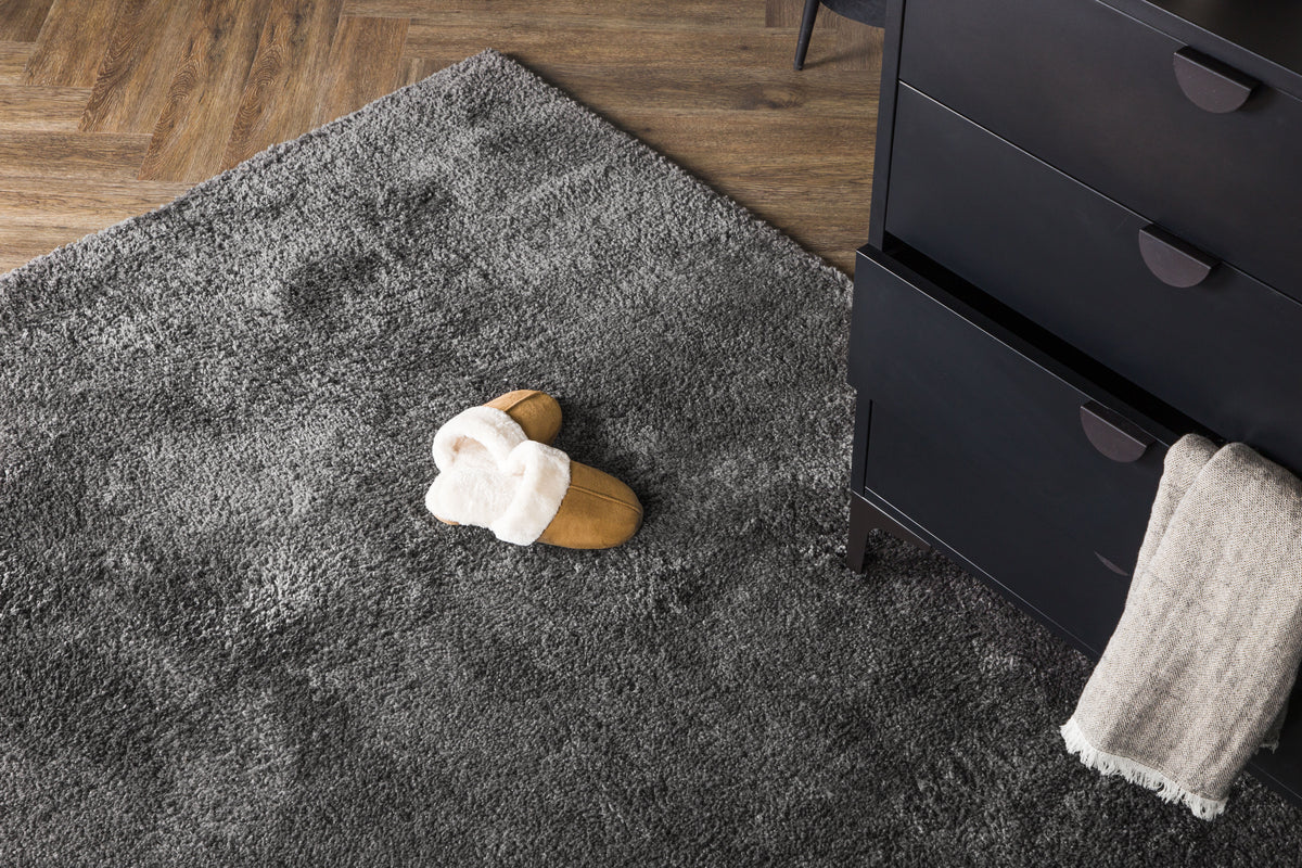Rectangular Carpet 240 x 340 Dark Grey