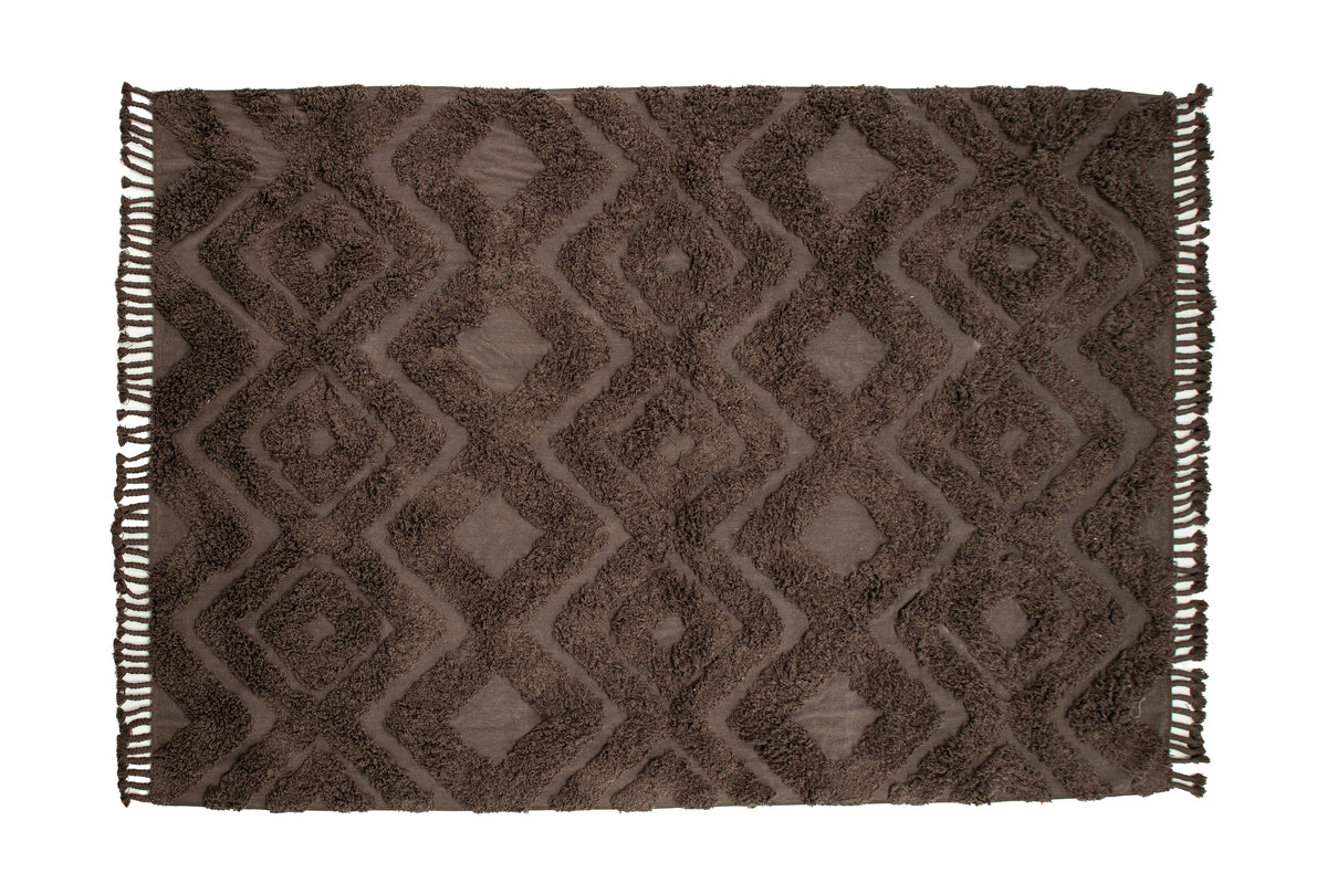 Rectangular Carpet 250 x 350 Brown