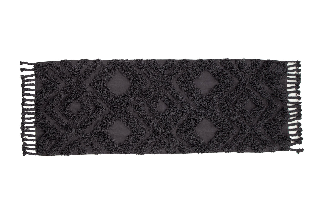 Rectangular Carpet 70 x 200 Dark Grey