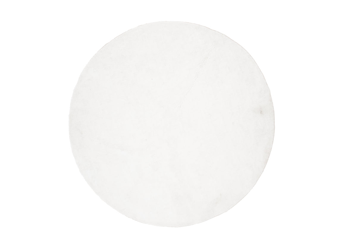 Round Carpet ⌀200 White