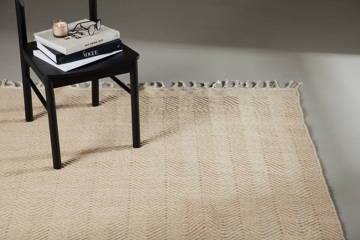 Rectangular Carpet 162 x 230 Beige