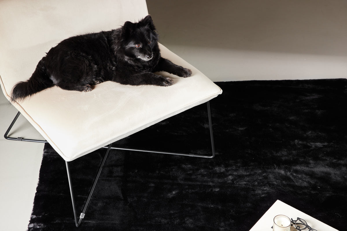Rectangular Carpet 160 x 230 Black