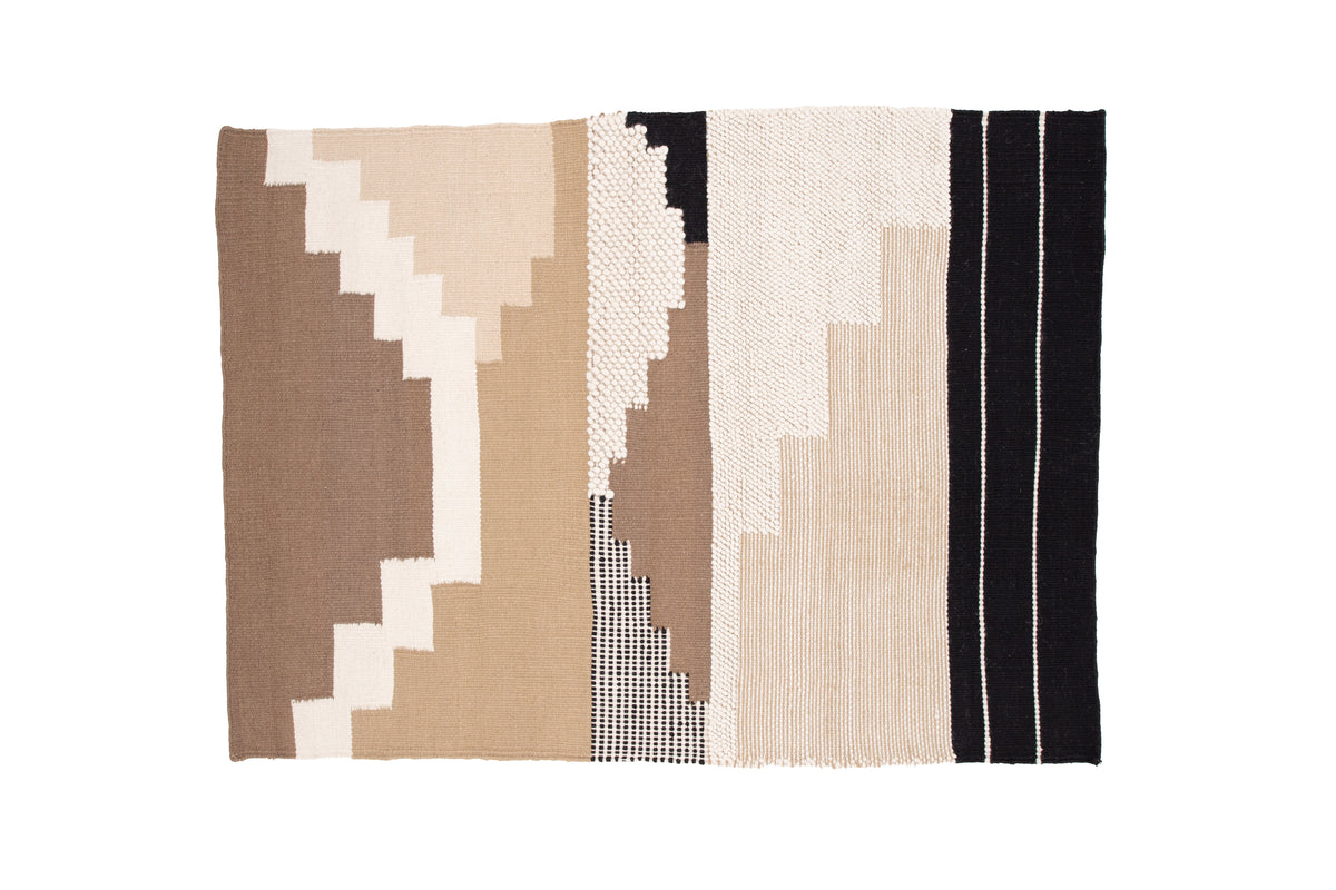 Rectangular Carpet 254 x 350 Brown