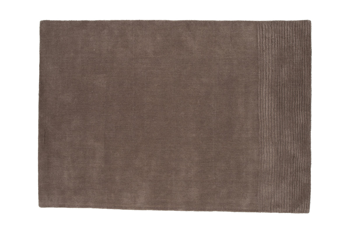 Rectangular Carpet 253 x 350 Brown