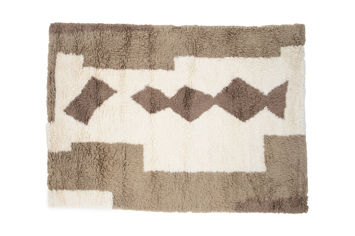 Rectangular Carpet 252 x 350 White