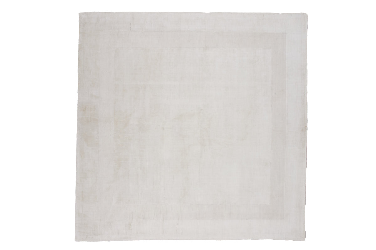 Rectangular Carpet 242 x 240 White