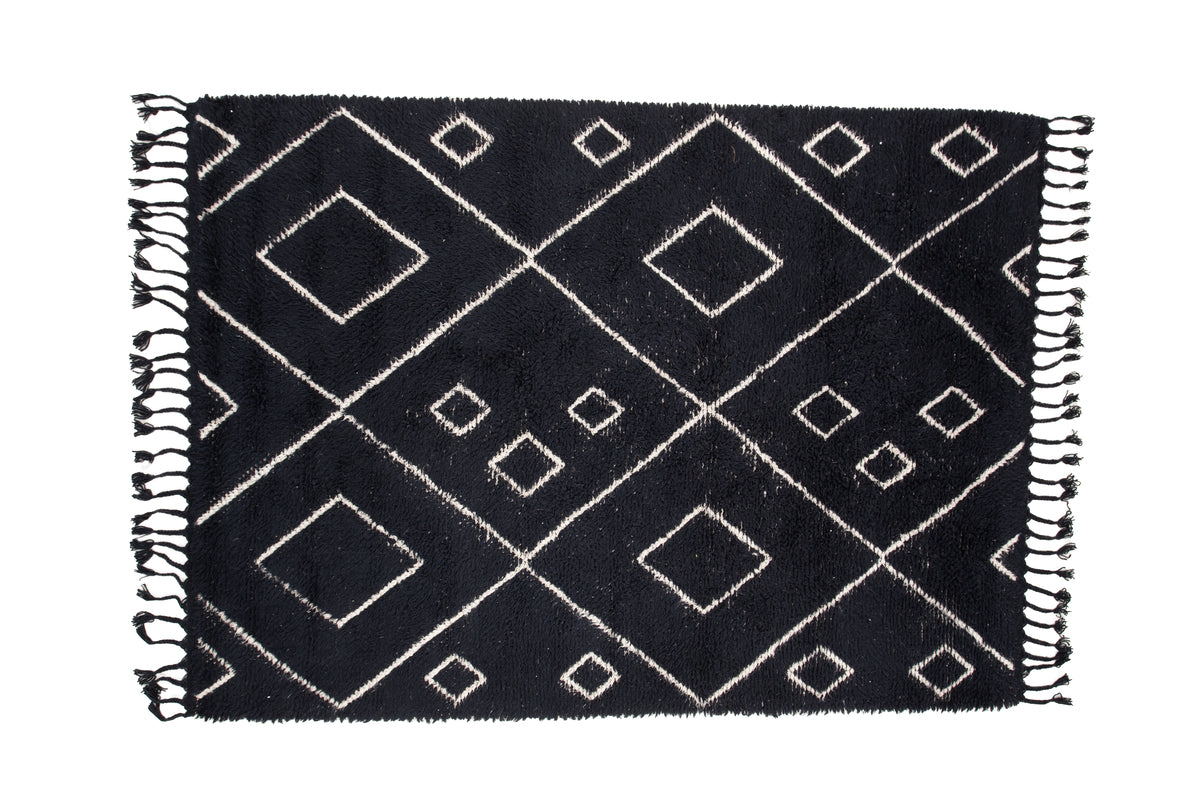 Rectangular Carpet 252 x 350 Black
