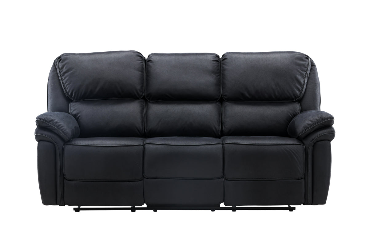 Recliner Sofa Black