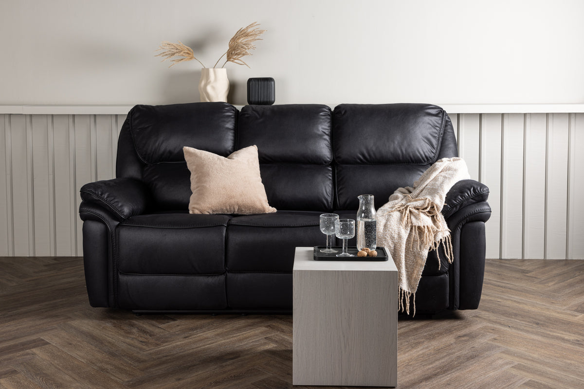 Recliner Sofa Black