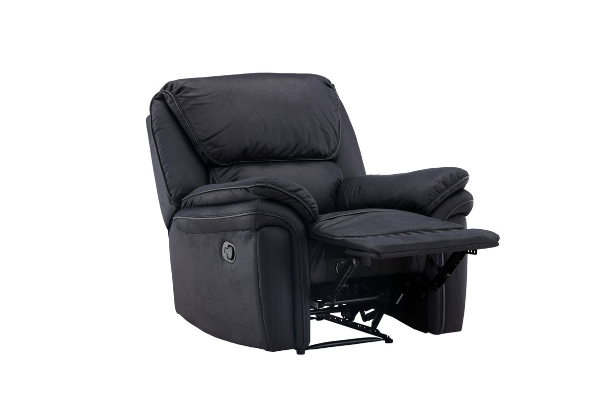 Recliner Armchair Black