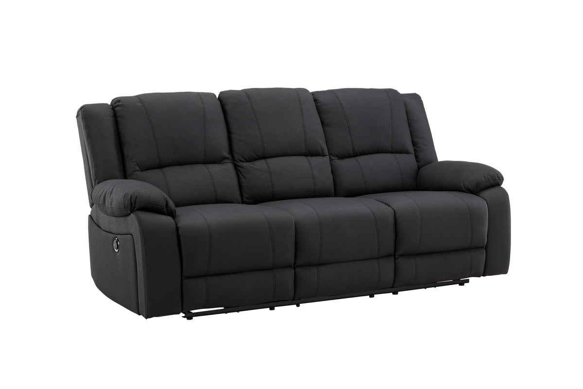 Recliner Sofa Black