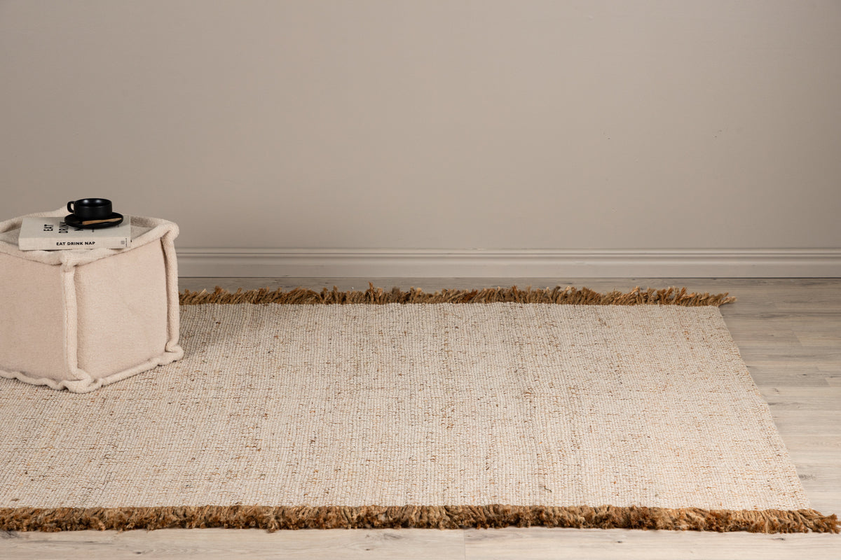 Rectangular Carpet 300 x 400 Offwhite