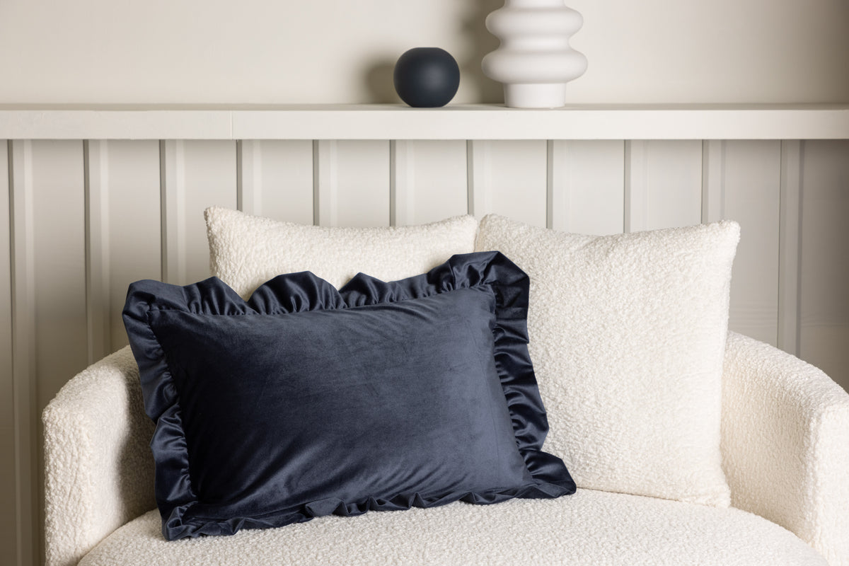 Cushion Cover 60 x 40 Dark Blue