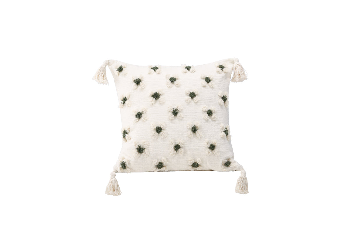 Cushion Cover 45 x 45 White