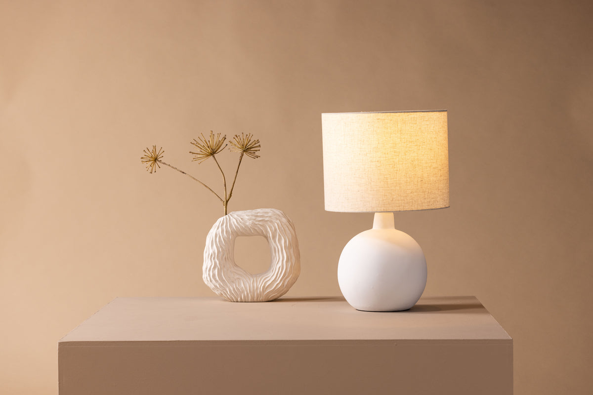 Table Lamp Beige