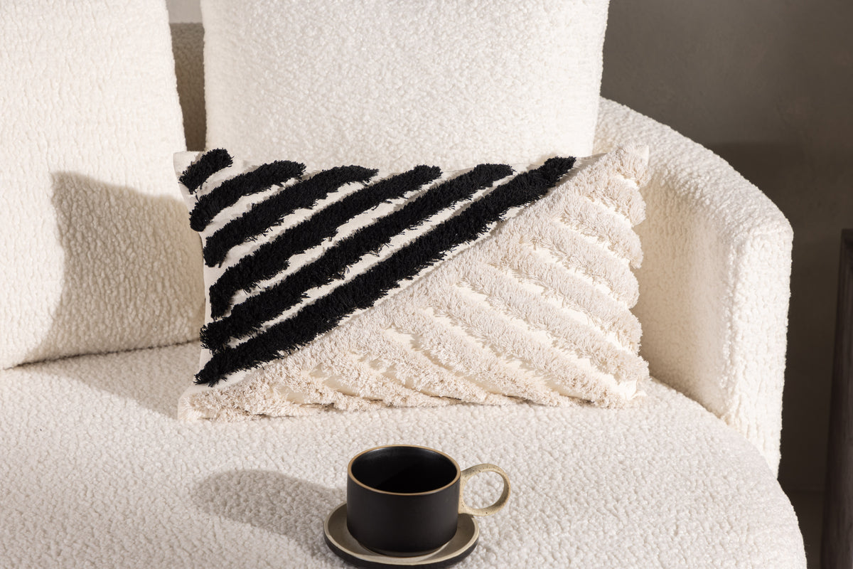 Cushion Cover 50 x 30 White