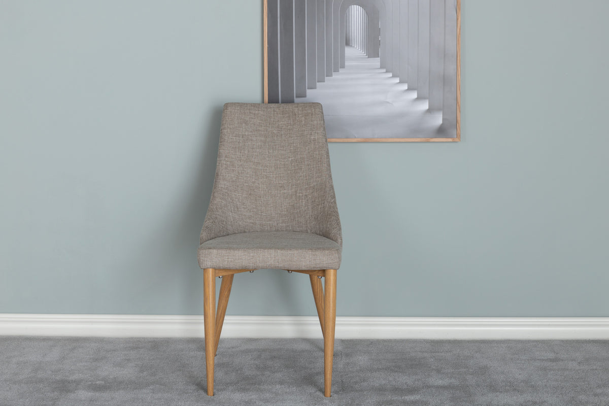 Dining Chair 2-pack Light Grey