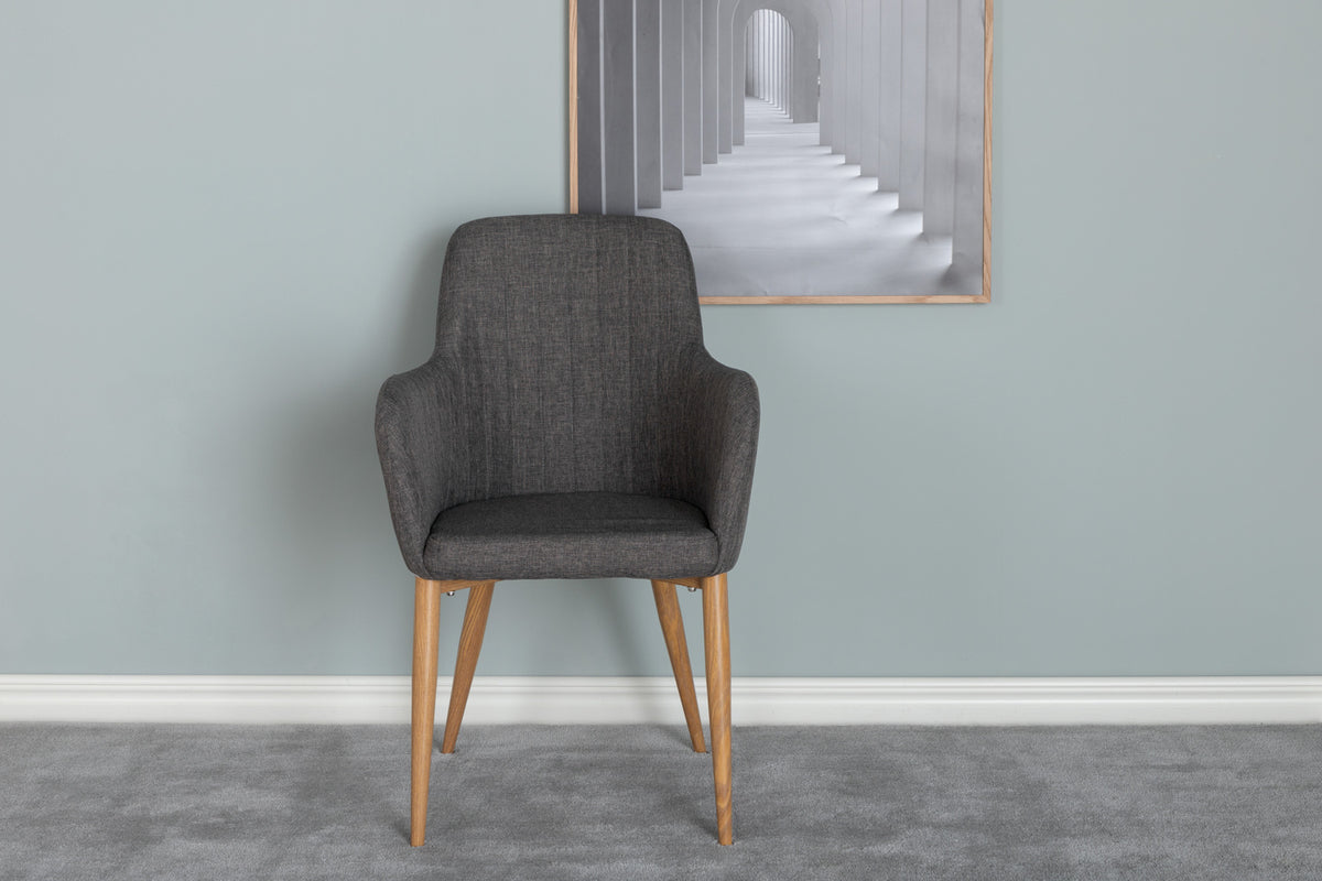 Dining Chair 2-pack Dark Grey