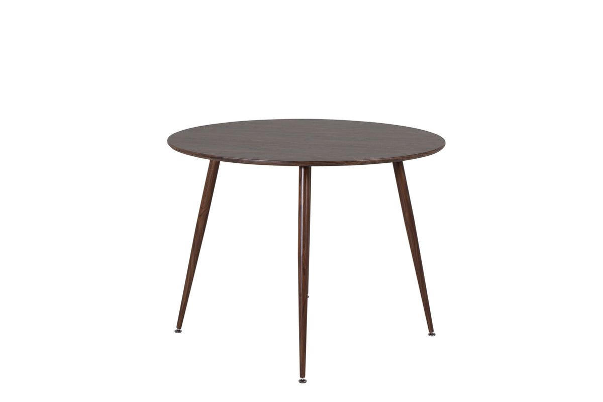 Round Dining Table ø100 Walnut