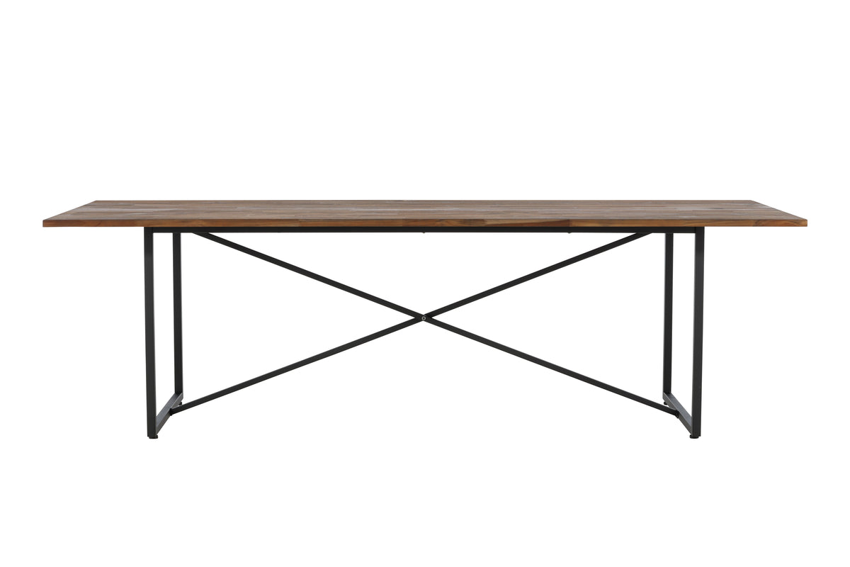 Rectangular Dining Table 76 x 250 x 100 Nature