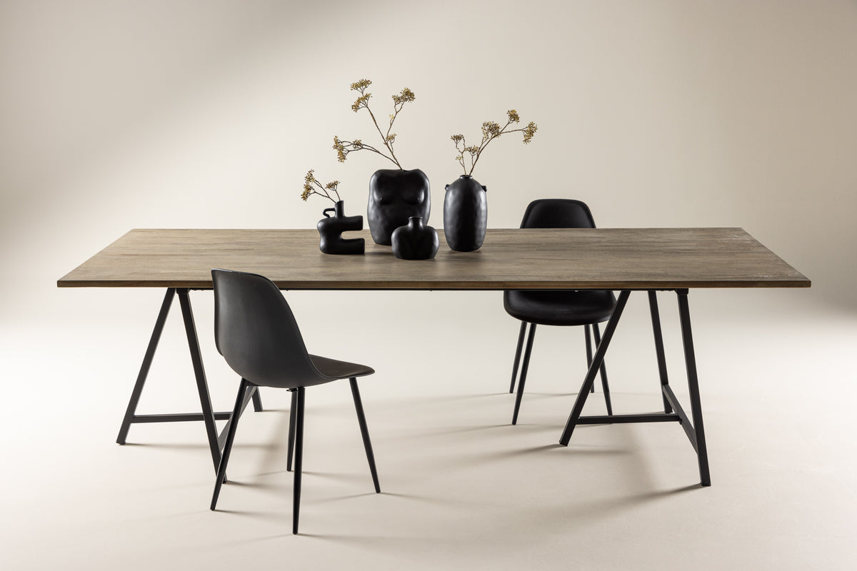 Rectangular Dining Table 75 x 250 x 100 Nature