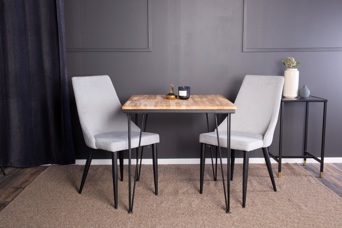 Rectangular Dining Table 75 x 80 x 80 Nature