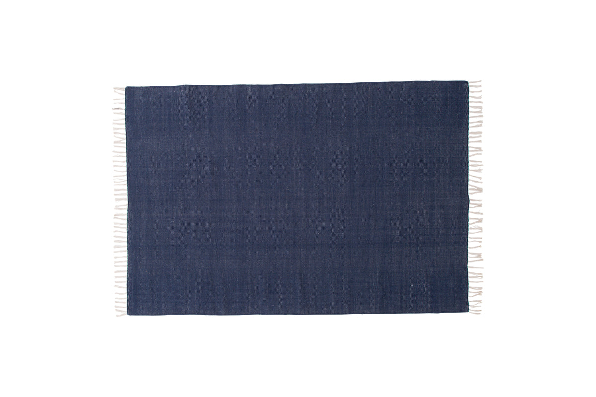 Rectangular Carpet 240x170 Dark Blue