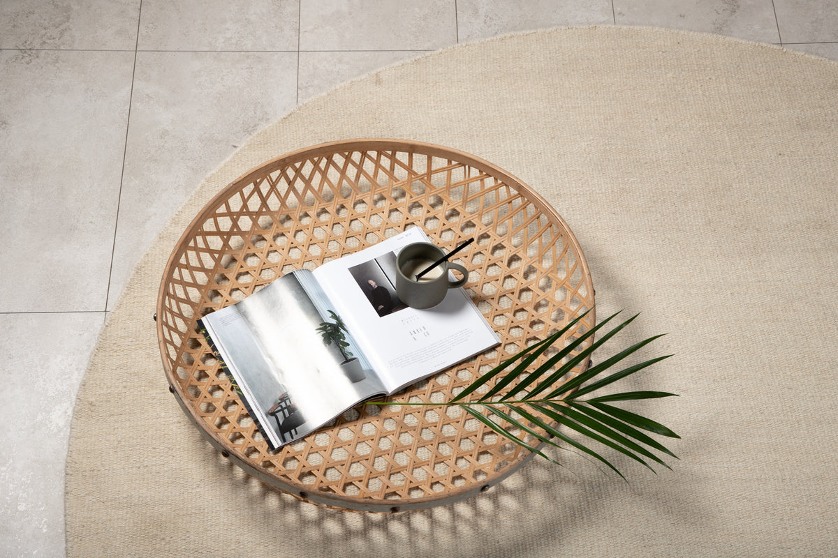 Round Carpet ⌀200 Beige