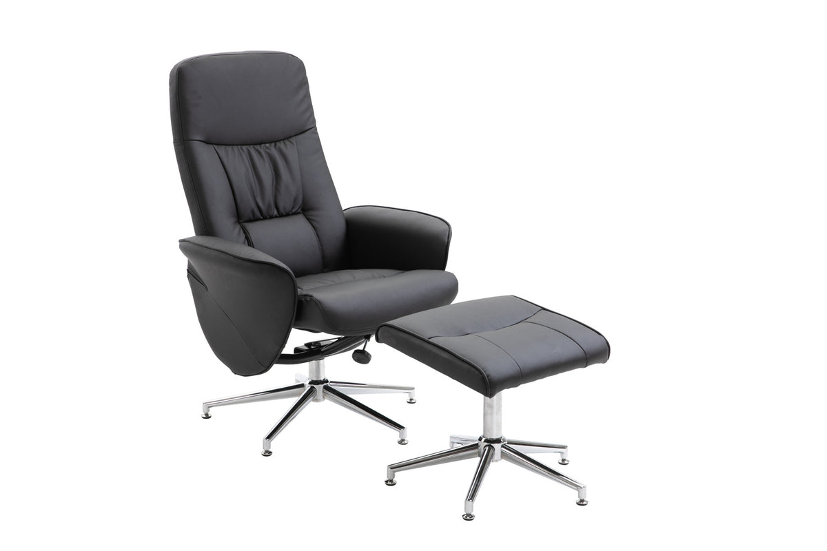 Recliner Armchair Black