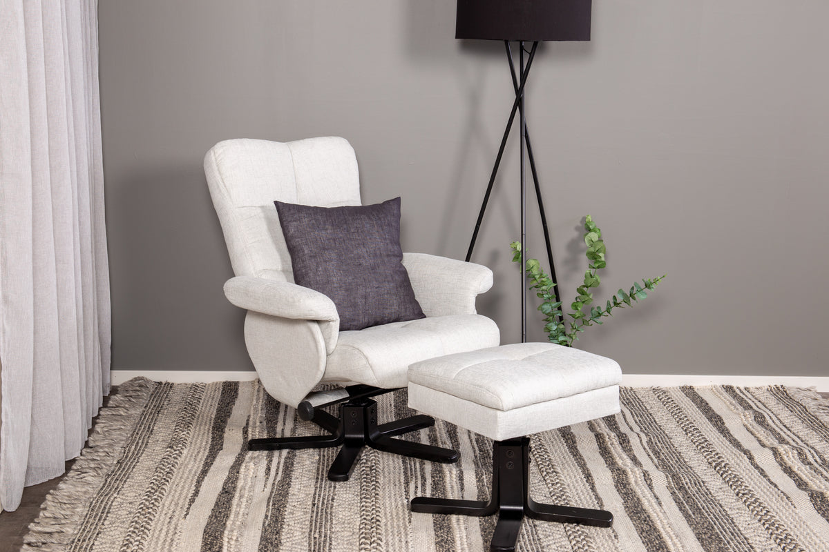 Recliner Armchair Greige